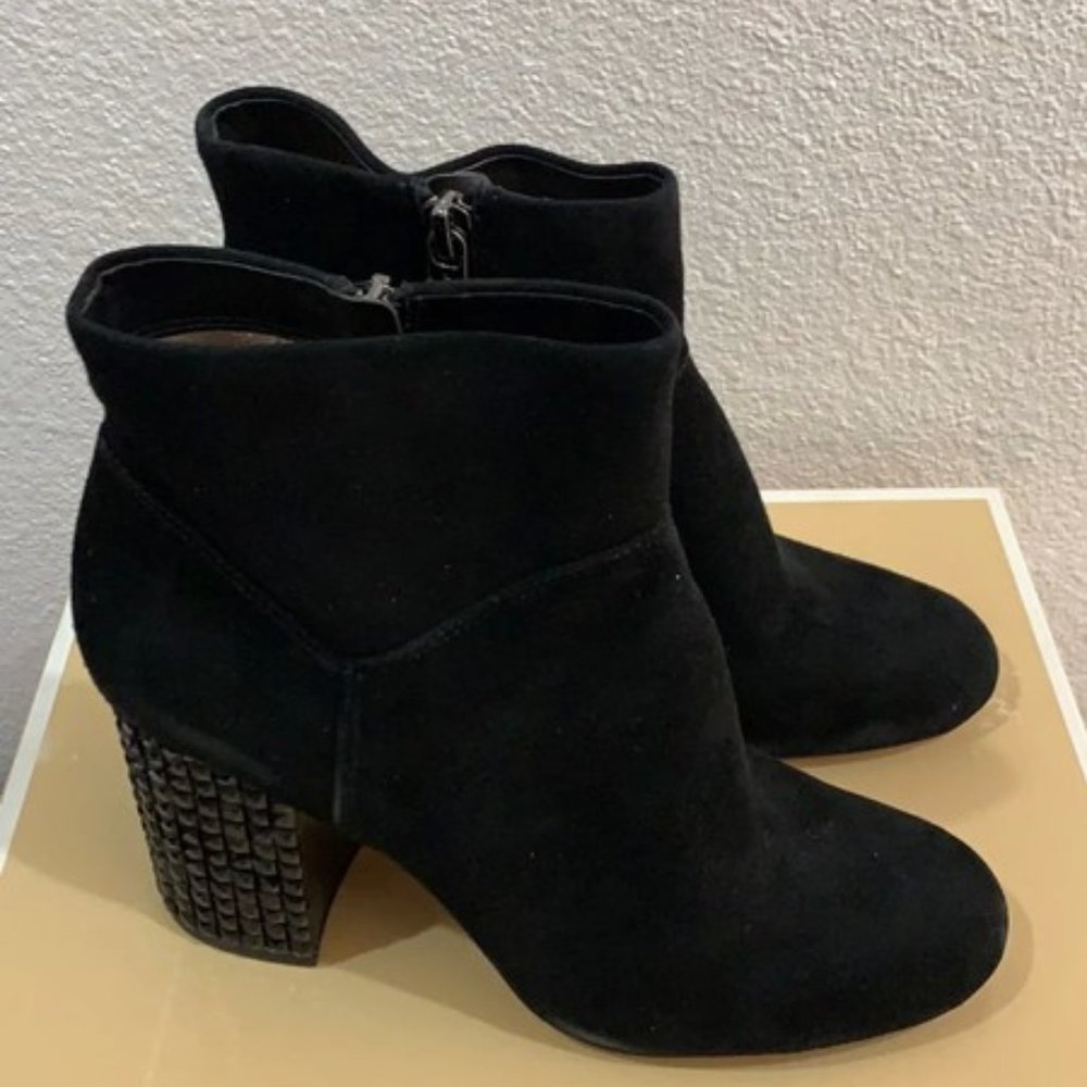MK suede booties